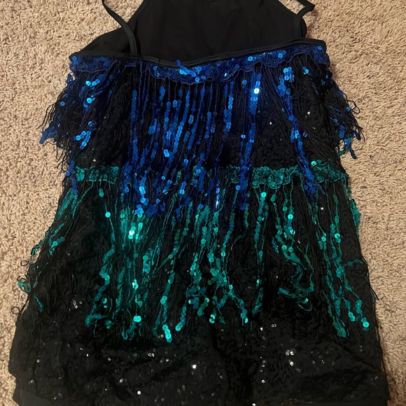 glitter tassel dance costume *price drop!!* - Picture 2 of 3